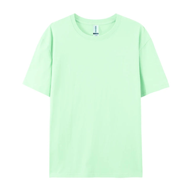 Customize 100% Cotton T-Shirt Quality Women & Men's Top Tee Design Brand Logo Print on Demand Crewneck Tee Workwear Team Clothes