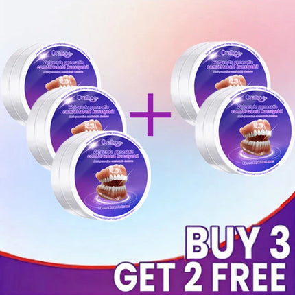 Flexible Silicone Dentures Full Set – Realistic Upper & Lower False Teeth, Comfort Fit, Secure Hold, Natural Smile Replacement