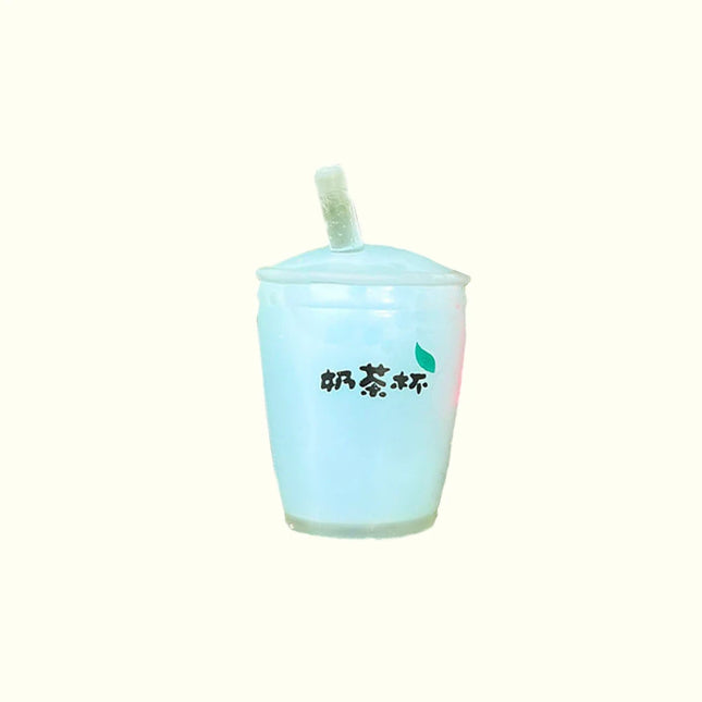 Summer Kawaii Squishy Big Milk Tea Cup Anti-Pressure Pinching Squeeze Kids Toy Fruit Cup Sensory Stress Relief Water Polo Gift