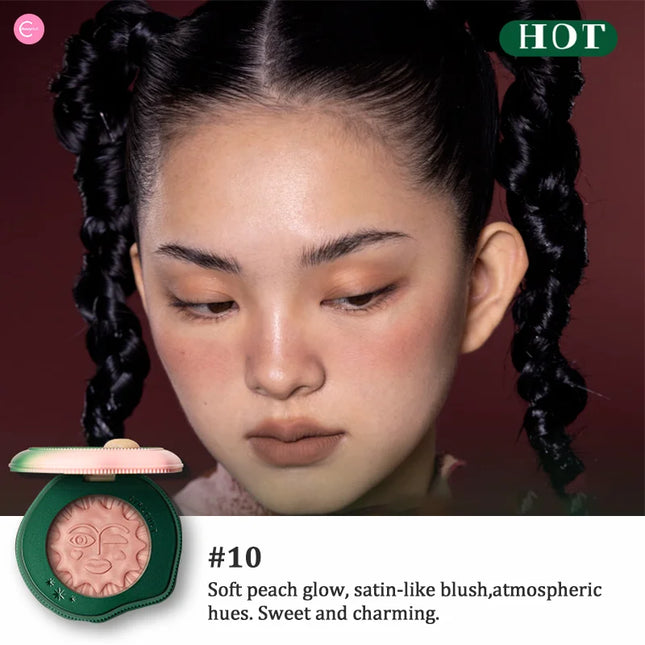 Girlcult Soft Matte Blush Long Lasting Pigmented Natural Velvet Finish TikTok Trending Aesthetic Blusher for Cheeks