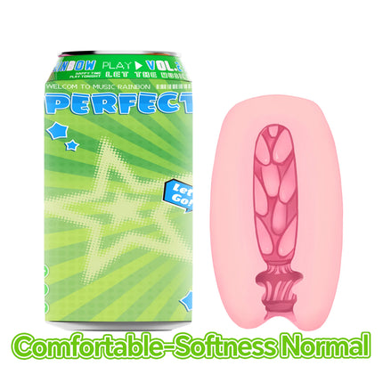 YUU Sex Toys Male Hidden Canned Masturbation Cup VER.2 Soft STPE Artificial Pocket Pussy Masturbators for Men Onahole 7 Colors
