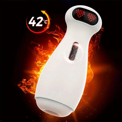 Automatic Sucking Male Stroker 7 Vibration Suction Modes 3D Realistic Texture Body Safe Material Solo Play Adult Toy for Men 18+