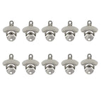 10PCS-silver