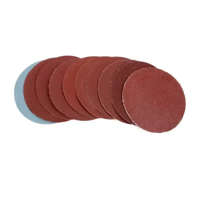1 Inch 100 Pieces Sandpaper Set 25mm Sanding Discs Abrasive Polishing Pads for Dremel Tool