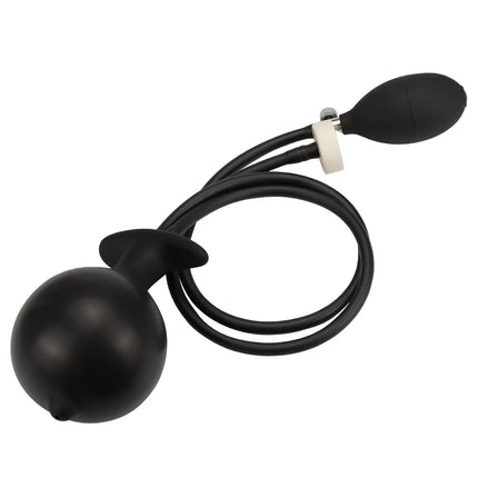 Anal Dilator Water Spray Butt Plug 3 IN 1 Inflatable Anal Plug Prostate Massager Sex Toys for Women Men Enema Cleaner