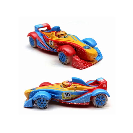 1:55 Pixar Cars Snowflake Edition Longge Rally Cars Holley Alloy Die-Casting Toys Cars Model Kids Toys Christmas Gift