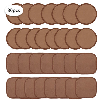 10 /20/30 Reusable Makeup Remover Pads, a Gentle Facial Cleansing Sponge Suitable for All Skin Types, Odorless, Beauty Tool
