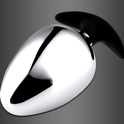 Runyu Metal Anal Plug Sexy Adult Butt Plug Penetration Anal Toy Plug Anul Huge Dildo Fetish But Pluk Erotic Products SM Sex Toys