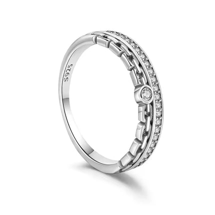 925 Originales Silver Bow Tree Of Life All For Love Heart Wedding Ring Luxury Set Woman Jewelry Party Gift Things From 1$
