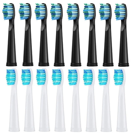 8 Pcs Replacement Brush Heads For Seago/Fairywill Electric Toothbrush Dupont Bristle Brush Refill Efficient Tooth Cleaning