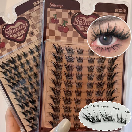 Flying Fox Single False Eyelash Individual Cluster Lash Extension Segmented Natural Fox Eyes Effect Lashes Makeup Cosmetics New