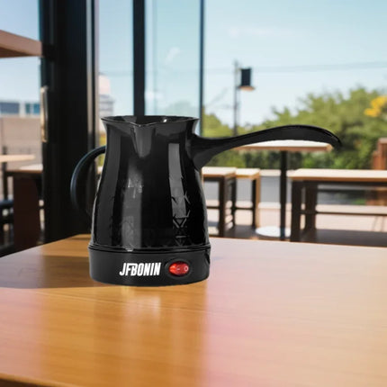 JFBONIN 0.35L Electric Turkish Plastic Coffee Pot Electric Kettle Quick Boiling Teapot Middle East Brewing Coffee