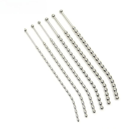 Stainless Steel Urethral Sound Amplifier Penis Plug Urethral Bead Toy Male Catheter Urethral Plug for Men Adult Novelty Toys