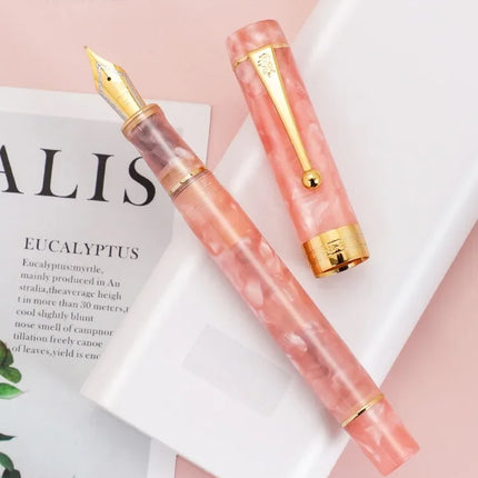 JINHAO 100 Centennial Resin Fountain Pen Arrow Shaped Pen Clip Golden Clip Business Office School Supplies Stationery PK 9019