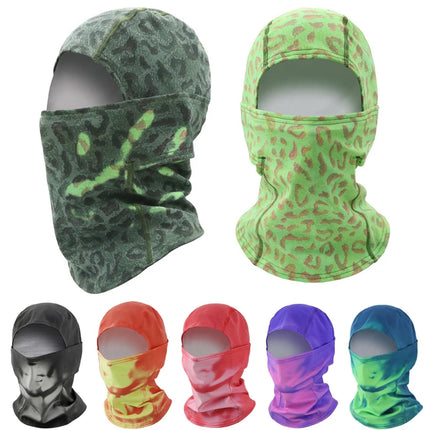 Heat Reactive Balaclava Unisex Temperature Sensitive Color Change Ski Mask Full Head Wrap Motorcycle For Hiking Cycling