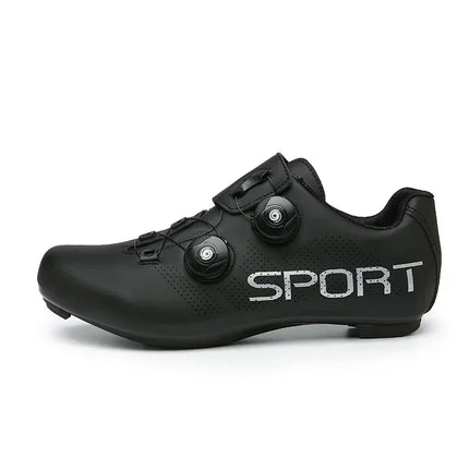 Cycling Shoes Road Bike Men White Breathable SPD Self-Locking Cleat Racing Road Bike Shoes Women Flat MTB Bicycle Sneakers