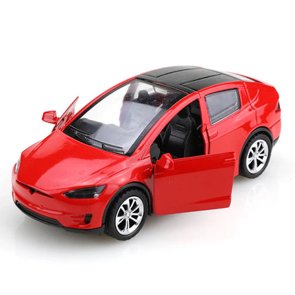 (bagged)1:36 Tesla MODEL X SUV, Alloy Model Car, Simulated vehicle, children alloy car, boy's toy model, car ornaments