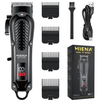HIENA Pro Hair Clipper Set High Power Portable Cordless Hair Cutting Machine Men's Professional Electric Beard Shaving Razors