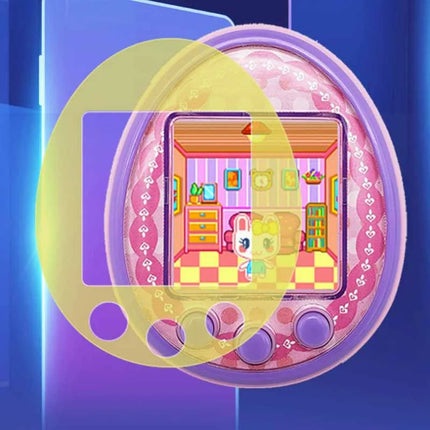 5PCS Electronic Virtual Digital Pet Game Machine Protection Film Gold TPU Protective Soft Film For Tamagotchis Pix/Meets/Sweets