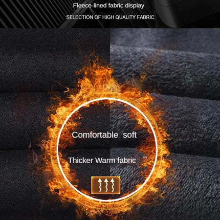 2026 Brand Brushed Jeans Winter Jeans Men Slim Fit Stretch Thick Velvet Pants Warm Jeans Casual Fleece Trousers Male
