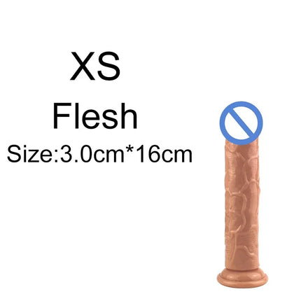 Huge Flesh Realistic Dildo Vagina Anal Butt Plug Strap On Penis Suction Cup For Woman Adult Vibrator Sex Toy Shop Pussy Pump