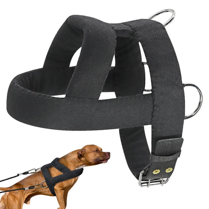 Adjustable Dog Weight Pulling Training Harness Pulling Leash For Medium Large Work Dogs Husky Weight Pulling Harnesses Vest