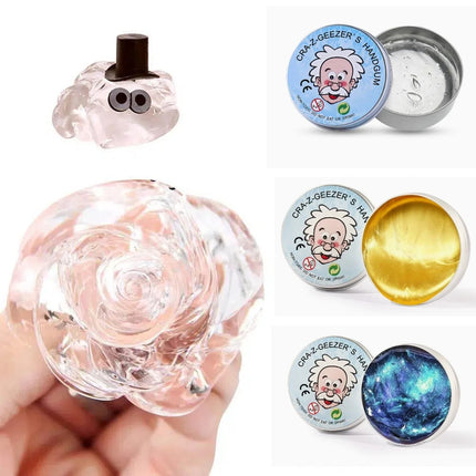 Color non-newtonian fluid decompression toy elastic modeling clay wiredrawing and kneading creative hand-made decompression gift