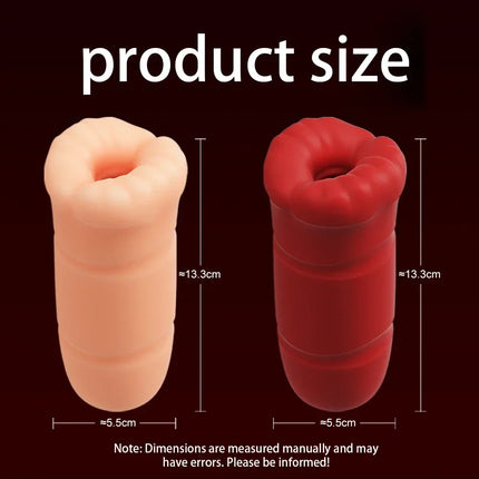 Automatic Male Masturbator Cup Vibrator Tongue Licking Blowjob Massage Real Vagina Pocket Pussy Penis Oral Sex Toy for Adult Men