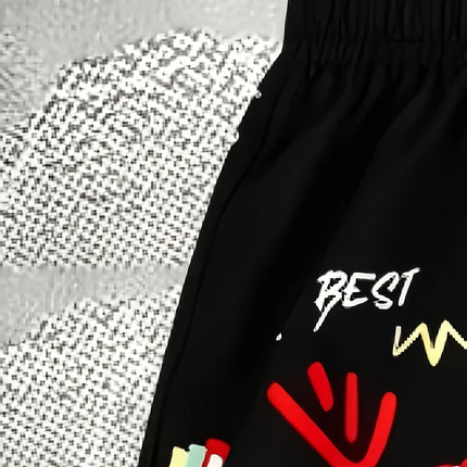 2026 Model Men's Casual Shorts, 3D Print, Street Fashion Trend, Quick-drying and Breathable, Suitable for All Seasons.