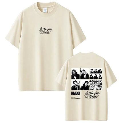 Rapper RnBoi My Eyes Only Flashback Album Merch 2026 T-shirt personality Clothes Year round clothing Oversized Couples Unisex
