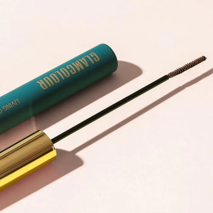 Mascara Long Lasting Waterproof Sweatproof Silk Fiber Thick Curling Eyelash Extension Volume Smudge-proof Quick Dry Non-blooming