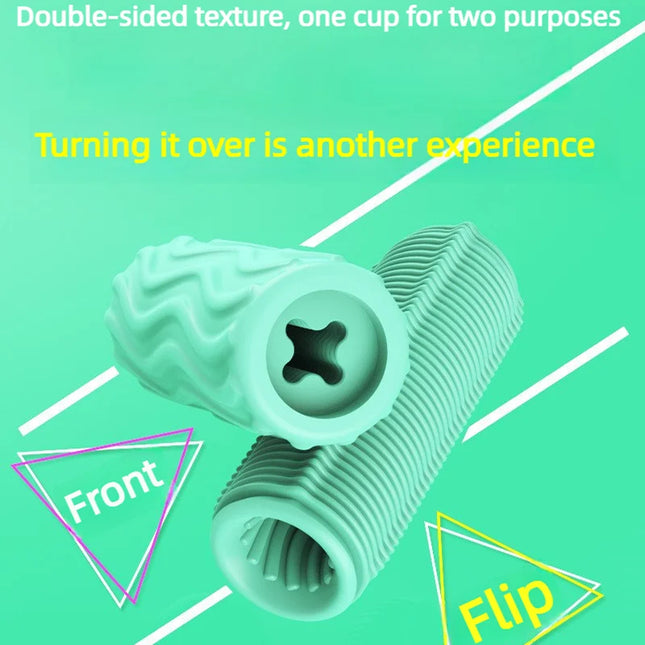 Soft Vaginal Masturbator Cup for Male Foaming Realistic Penis Sucking Masturbator Pocket Pussy Blowbot Toys Sexy Toys for Men