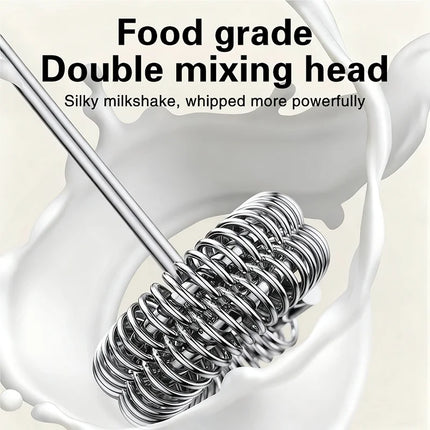 TINSOL 2025 New Wireless Mini Handheld Milk Frother Type-C Rechargeable Coffee Frother Portable Kitchen Cooking Tool Foam Mixer
