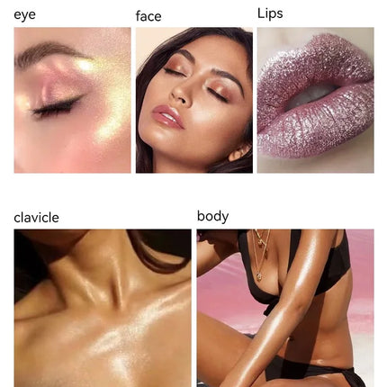 4 Colors Brighten Highlighter Bar Cosmetics Face Contour Bronzer Shimmer Highlighter Stick Body Highlighter Beauty Makeup