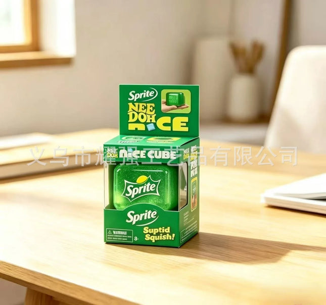 2026 Nee-Doh Nice Cube Stress Cube Squishy Fidget Kids Adults - Glow in The Dark Whale Squish Toy SensoryStress Balls