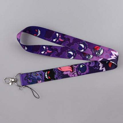 Cute Anime Credential Holder Cool Game Elf Lanyards for Key Neck Strap For Card Badge Gym Keyring Accessories Gifts for Friends