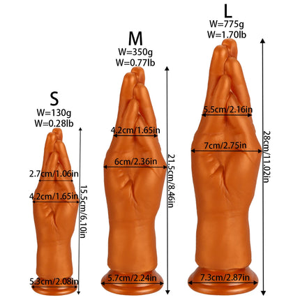 Fisting Dildo Anal Plug Suction Cup Buttplug Big Hand Stuffed Butt Plug Large Penis Fist Masturbators Sex Toys For Men Women