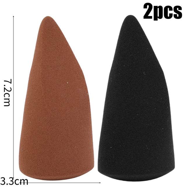 Soft Makeup Sponges Powder Puffs Conical and Cut Surface Foundation Contour Sponges Face Wash Cosmetic Eggs Lasting Makeup Tools