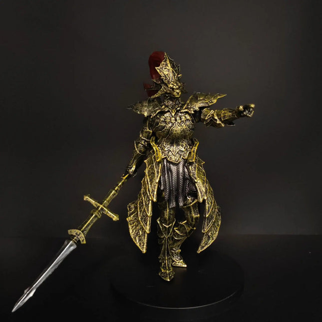 Dark Souls III Abyss Watchers Action Figure, 20cm PVC Statue, Game Character Figurine for Desktop Decor and Fans Gift