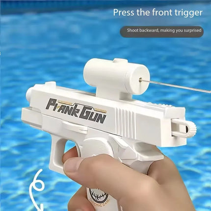 Handheld Manual Water Gun Prank Two-Way Spray Watergun Toys Summer Outdoor Beach Swimming Pool Water Pistol Toy For Children
