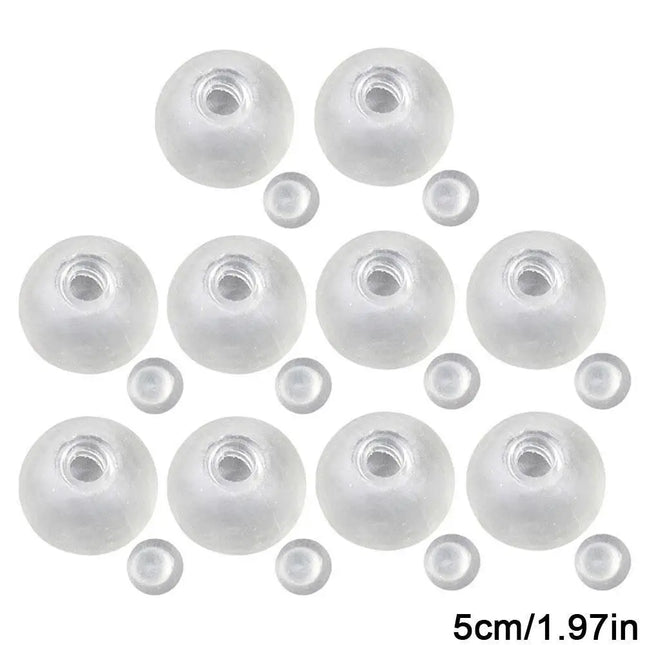 4/5/6CM TPR Empty Water Ball Skin Stress Relieving Hand-made Empty Ball Shell DIY Ball Skin Toy Water Ball Filling Accessories