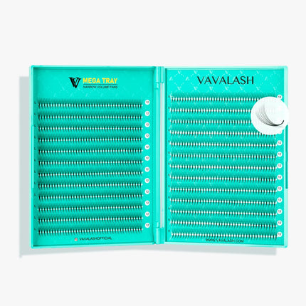 VAVALASH 1000Fans Narrow  Premade Fans Eyelash Extension 8D 10D Narrow Volume Fan Mix Thin Root  Pointy Base Premade Fan Lashes