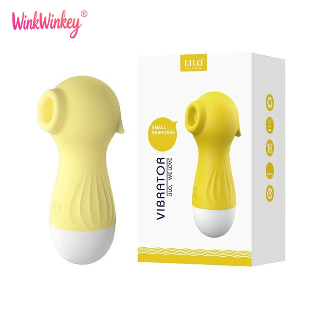 Powerful Vacuum Suction Sucking Vibrator for Women G Spot Clitoris Nipple Stimulator Oral Licking Adult Sex Toys 18+