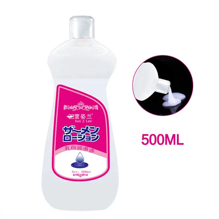 500ML Emulsion Lubricant Anal Lubricant Easy to clean, colorless and odorless, safe and healthy gay vaginal adult products