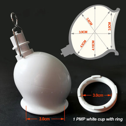 Penis Pump Enhancer Hanger Vacuum Glans Cup for Penis Enlargement Extender Penis Growth Device Enlarger Replacement Accessories