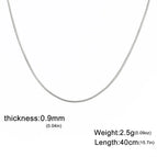 0.9mm Steel color / 40cm
