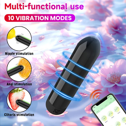 Mini Bullet Vibrators for Women Wireless Control Clitoral Nipple Stimulator Personal Massager Quick Orgasm Adult Erotic Sex Toys