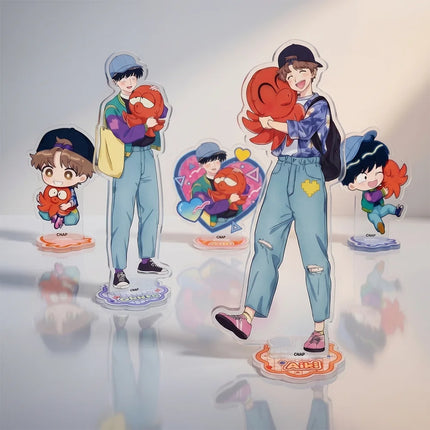 Go for It, Nakamura! Nakamura Okuto Hirose Aiki 15CM Cute Anime Acrylic Stand keychain Desk Decor Peripheral Collection Gifts
