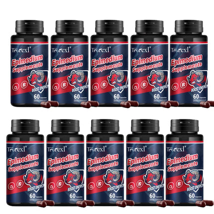 Natural Epimedium Capsules Enhance Endurance Supplement : Boost potency & Morning Power (Men's Health Secret)