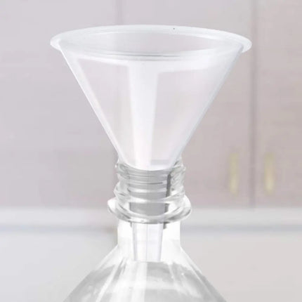 1/3Pcs Practical Clear Plastic Funnel Set Lab PP Funnels Filling Tool Filling Small Bottles Packing Tool Kitchen novel utensils